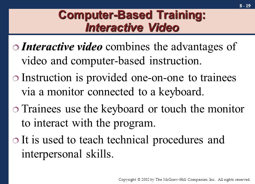 Computer Based Interactive Learning System